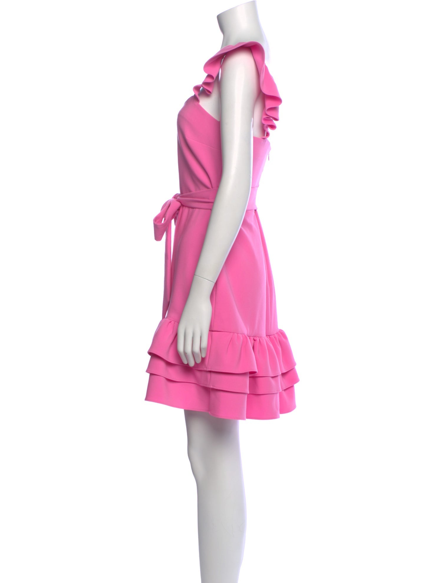 Likely Square Neckline Mini Dress