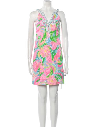 Lily Phellera Printed Mini Dress