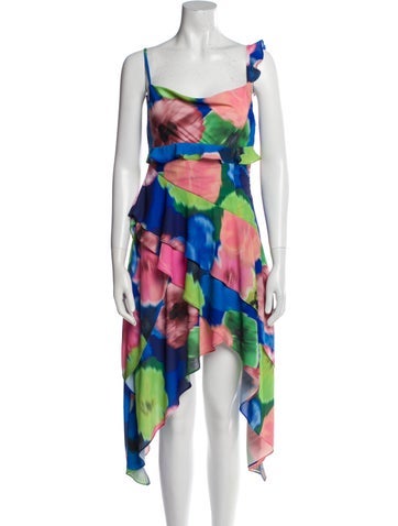 Lisa Maree Dresses Printed Midi Length Dress S