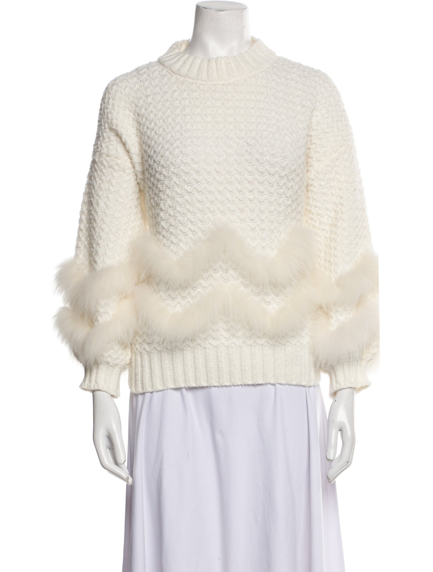 Lisa Maree Fox Mock Neck Sweater