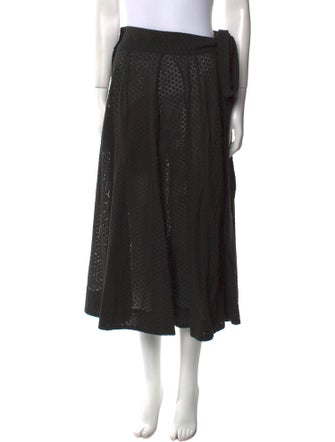 Lisa Maree Ruffle Embellishment Midi Length Skirt