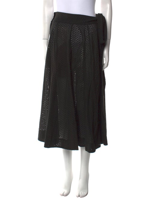 Lisa Maree Ruffle Embellishment Midi Length Skirt