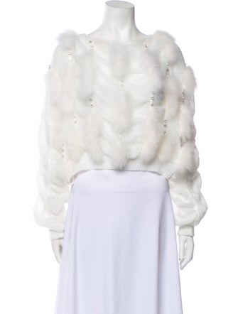 Lisa Maree Fox Scoop Neck Sweater