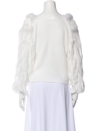 Lisa Maree Fox Scoop Neck Sweater