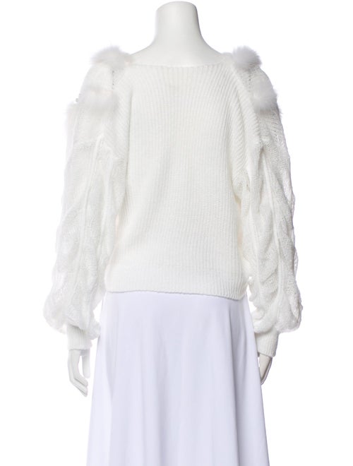 Lisa Maree Fox Scoop Neck Sweater