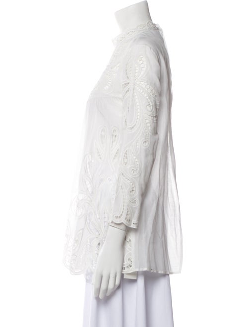 Lisa Maree Mock Neck Three-Quarter Sleeve Tunic