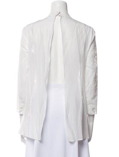 Lisa Maree Mock Neck Three-Quarter Sleeve Tunic