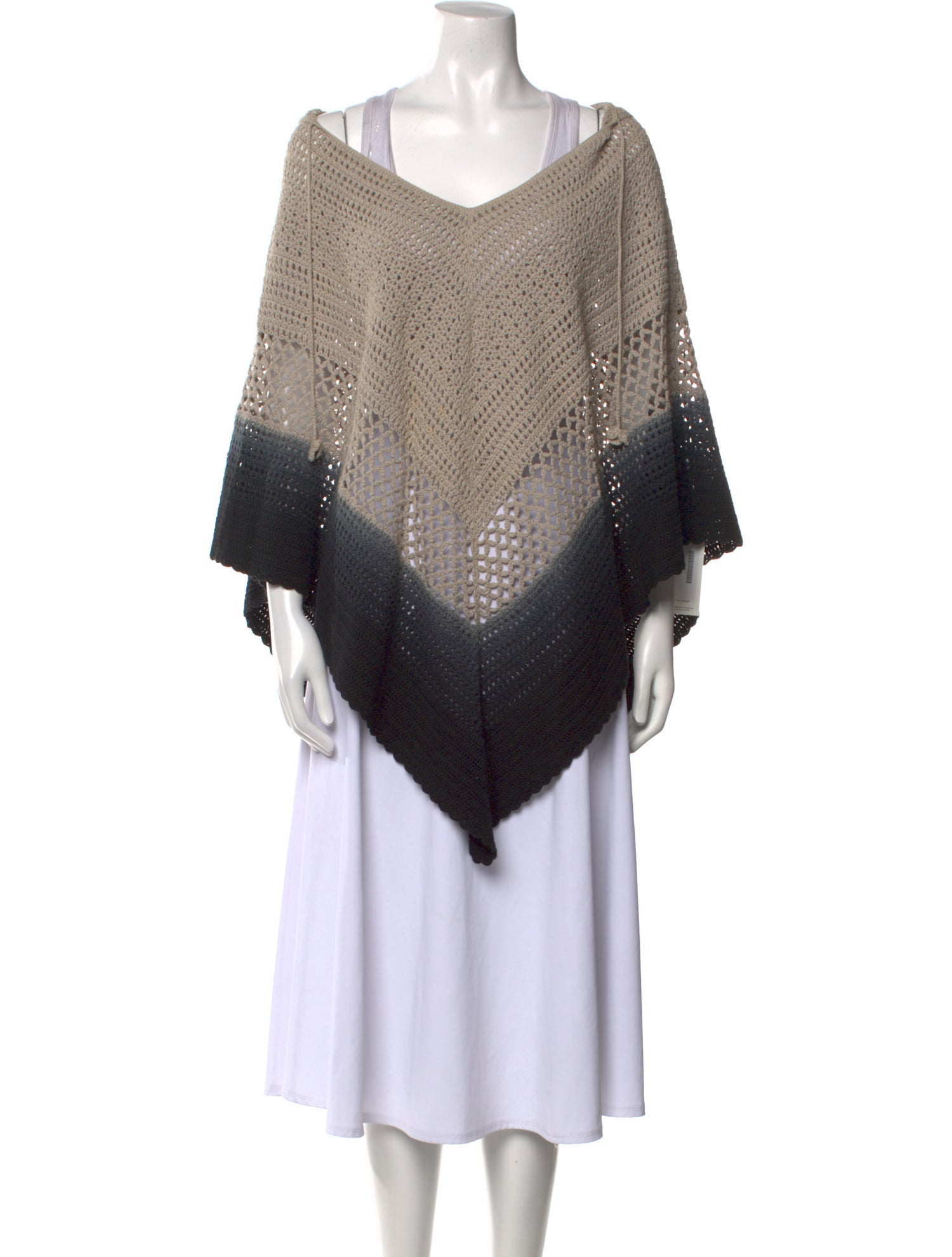 Lisa Maree Colorblock Pattern Off-The-Shoulder Sweater