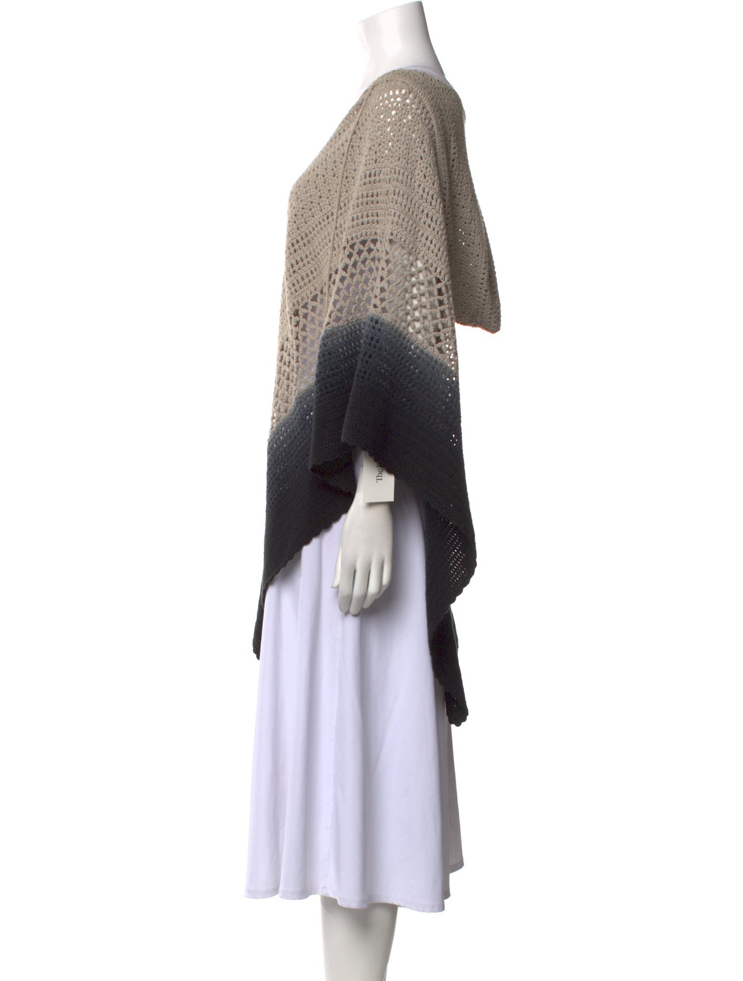 Lisa Maree Colorblock Pattern Off-The-Shoulder Sweater