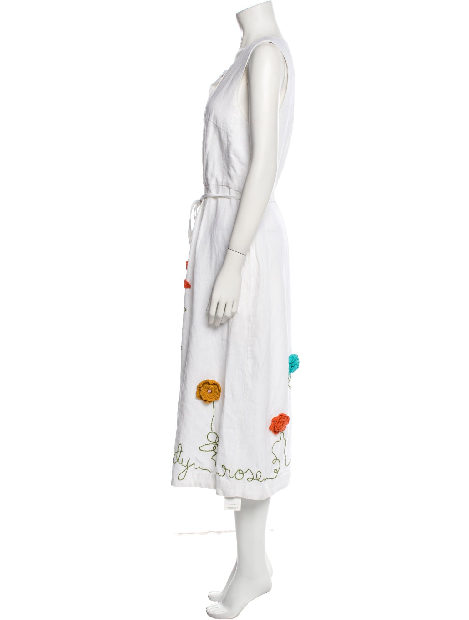 Lingua Franca Linen Long Dress