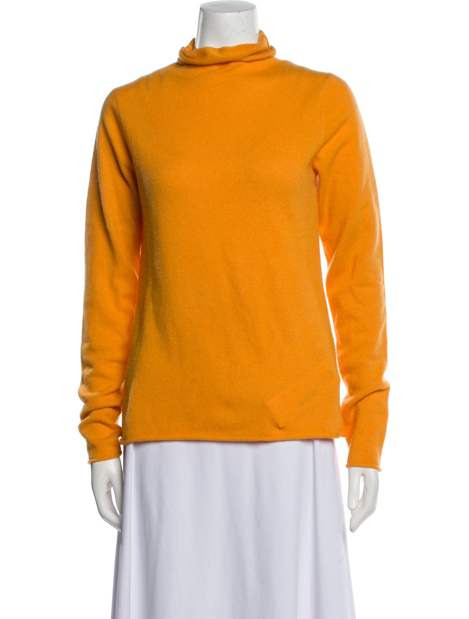 Lingua Franca Cashmere Mock Neck Sweater