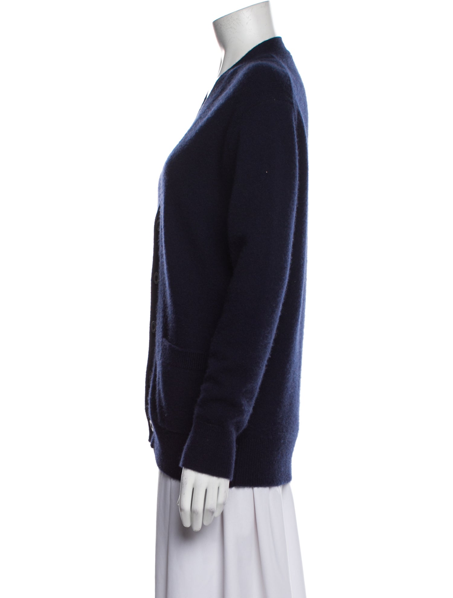 Lingua Franca Cashmere V-Neck Sweater