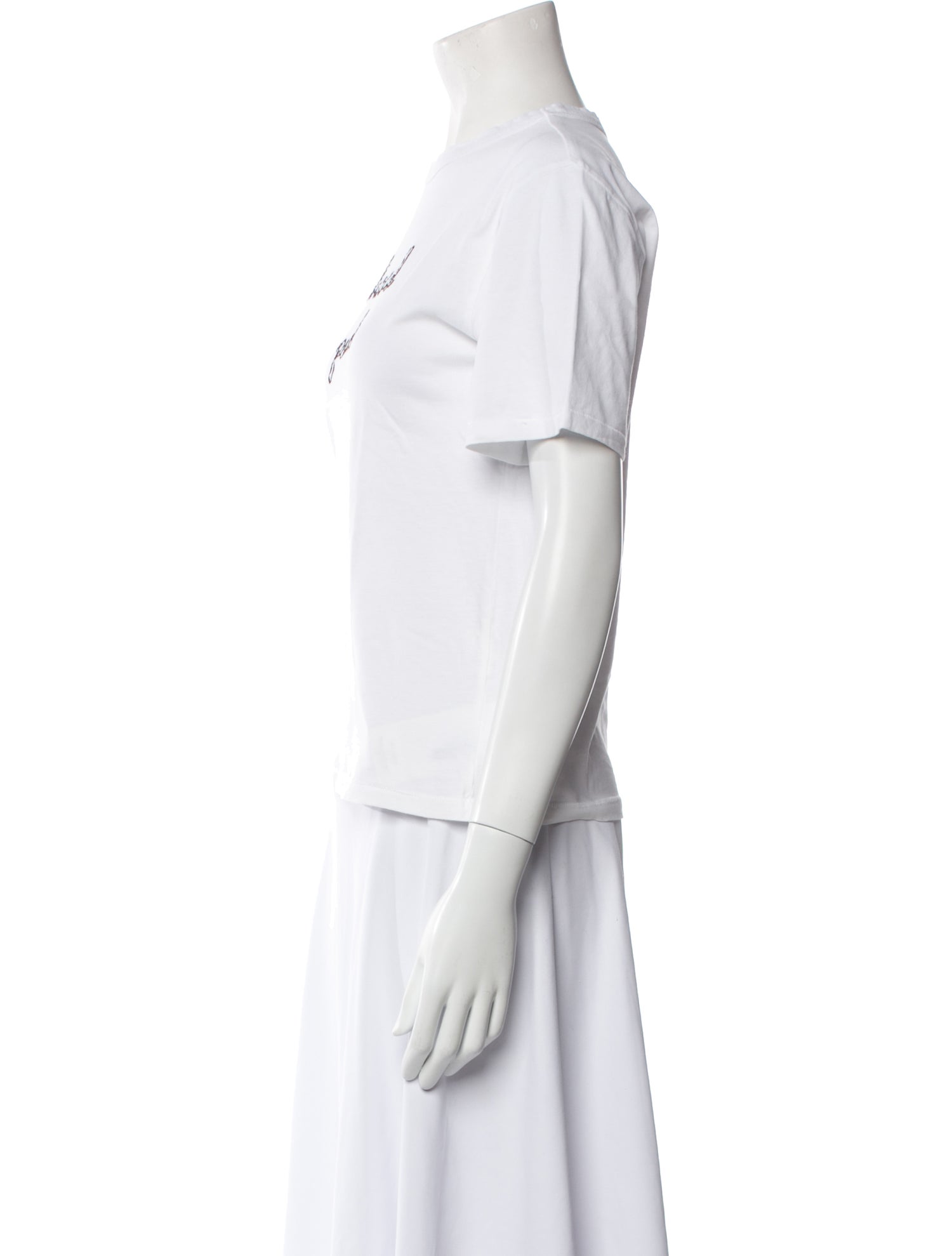 Lingua Franca Strapless Crop Top