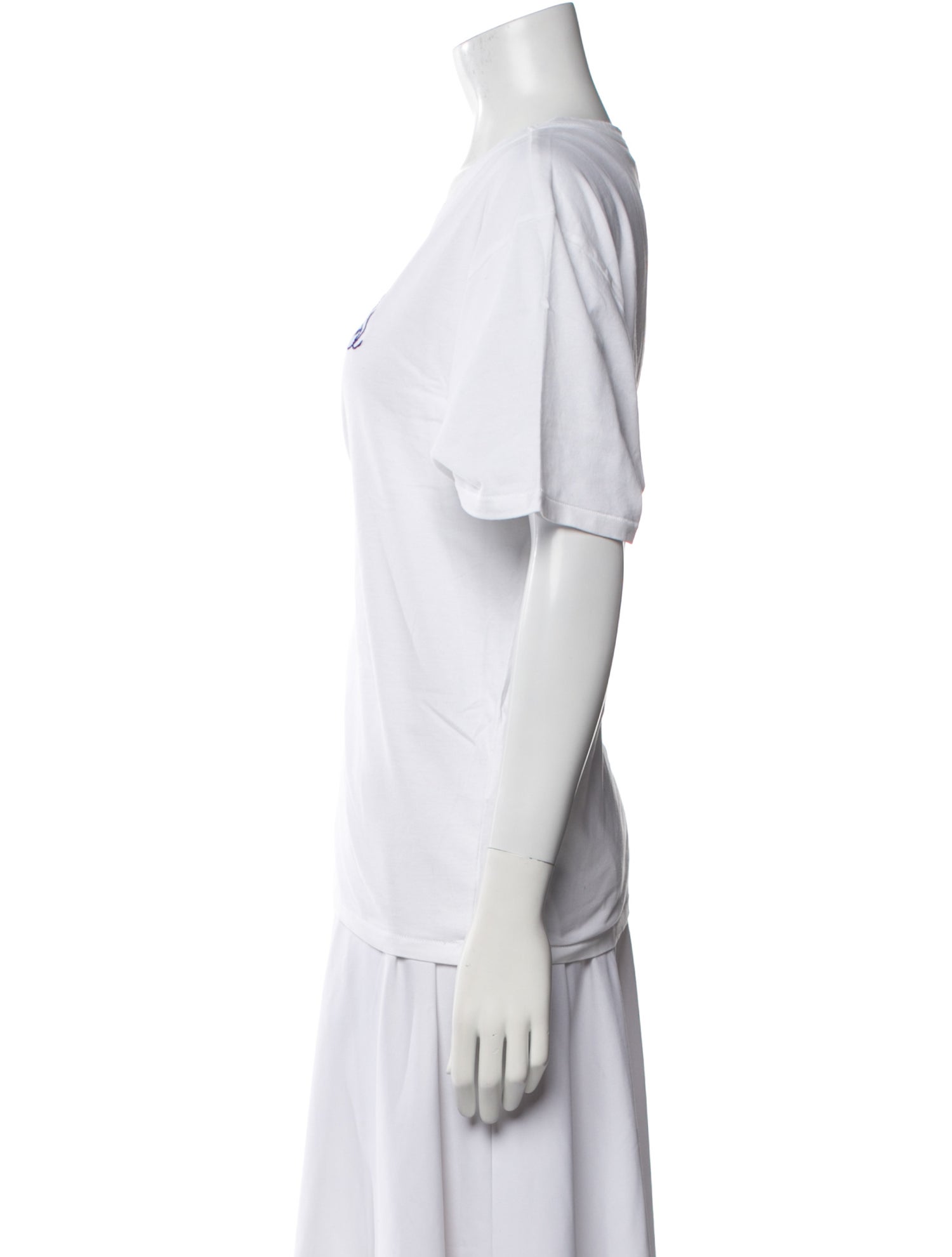 Lingua Franca Graphic Print Crew Neck T-Shirt