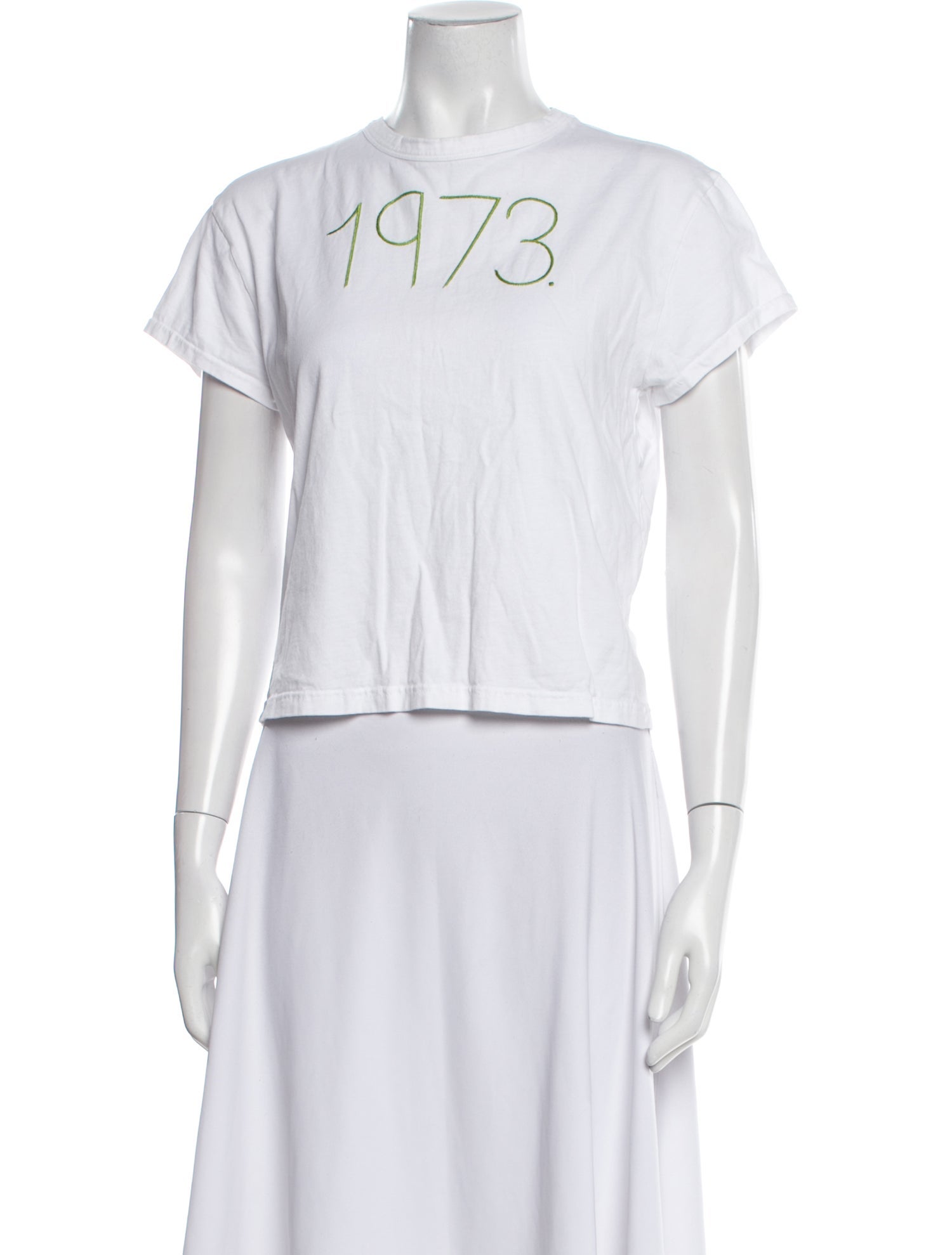 Lingua Franca Graphic Print Crew Neck T-Shirt