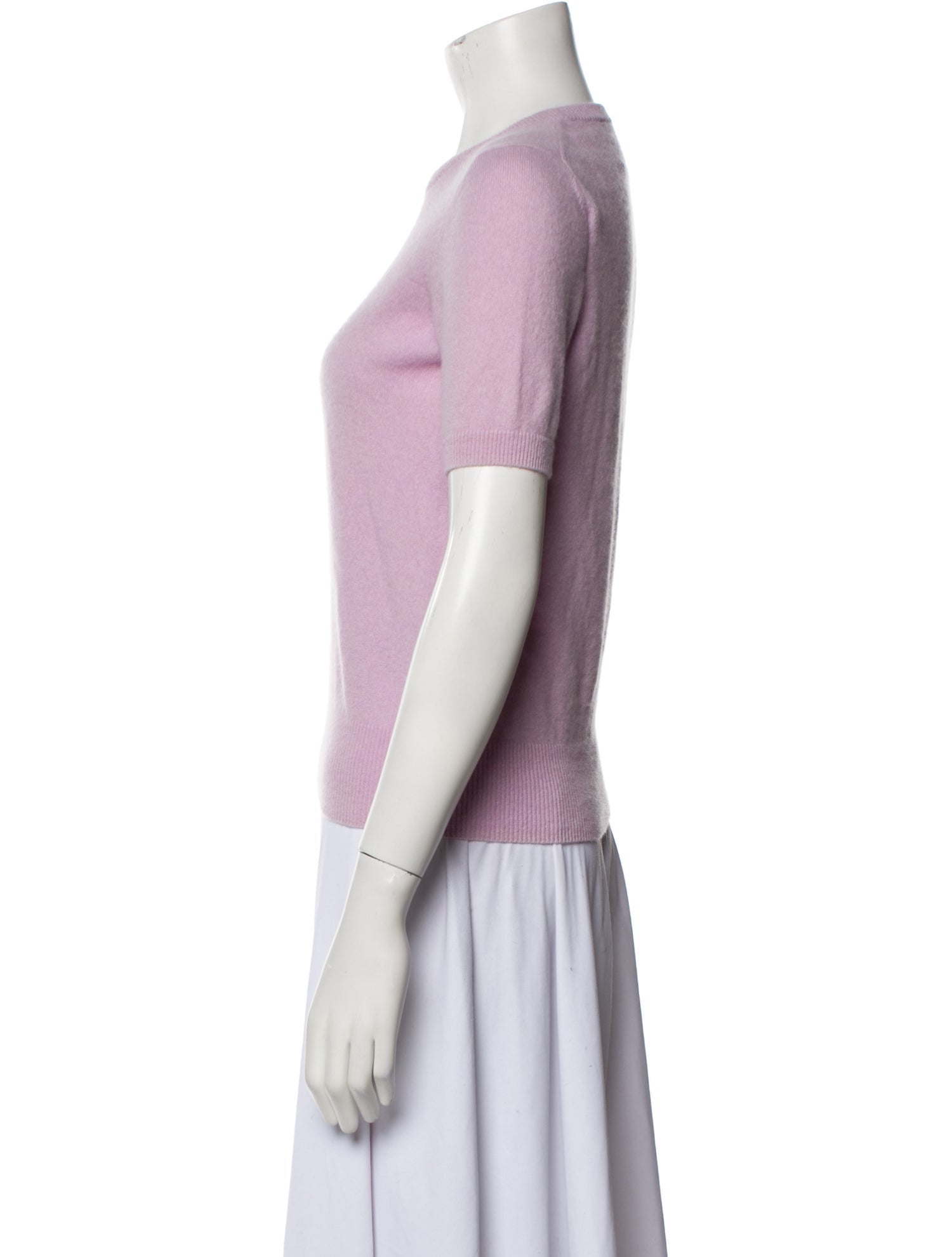 Lingua Franca Cashmere Crew Neck Sweater