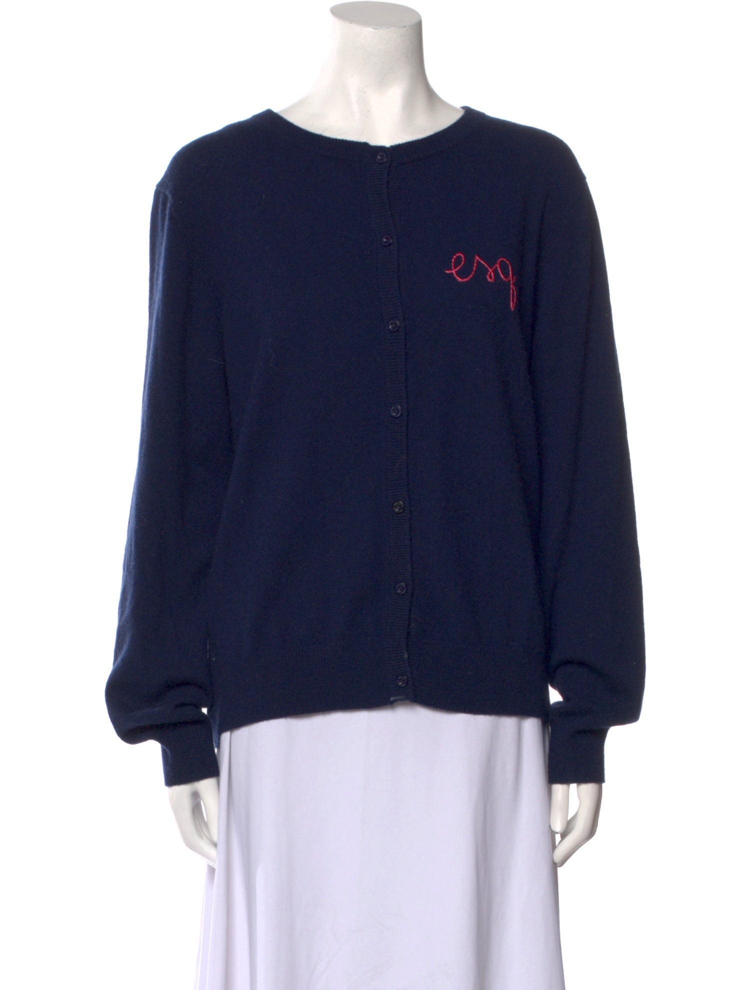 Lingua Franca Cashmere Graphic Print Sweater