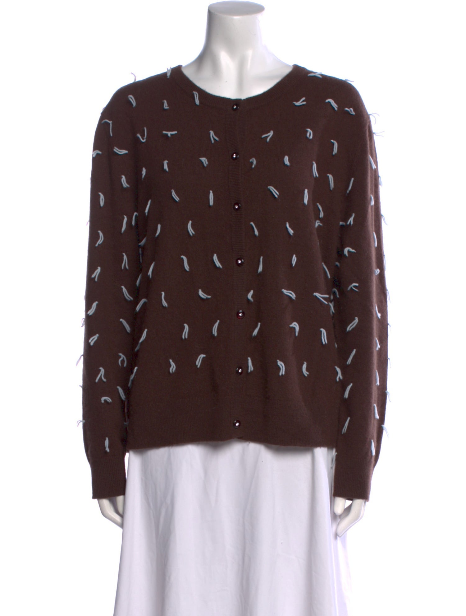 Lingua Franca Cashmere Scoop Neck Sweater