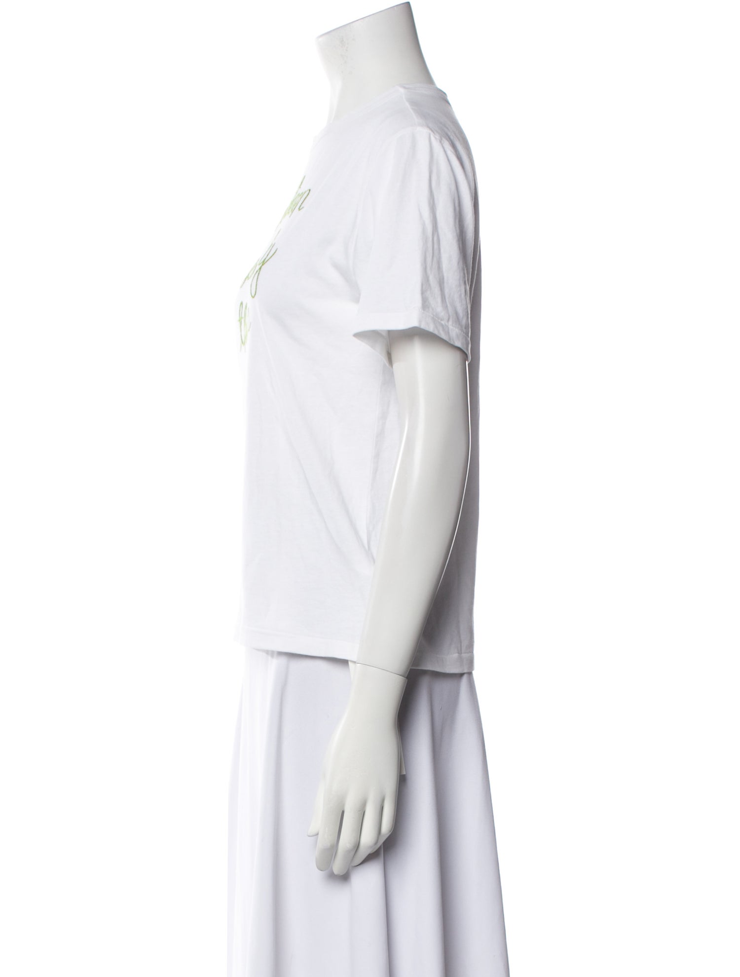 Lingua Franca Graphic Print Crew Neck T-Shirt