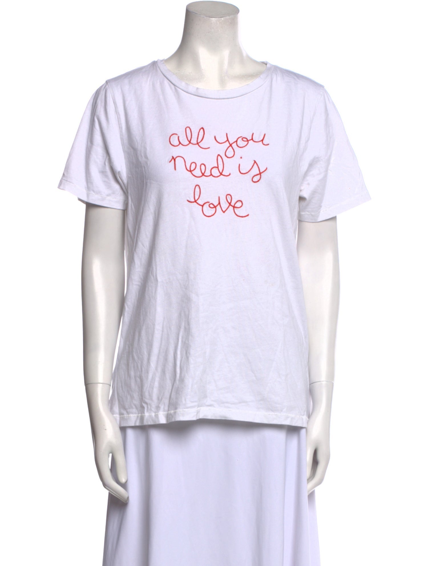 Lingua Franca Graphic Print Crew Neck T-Shirt