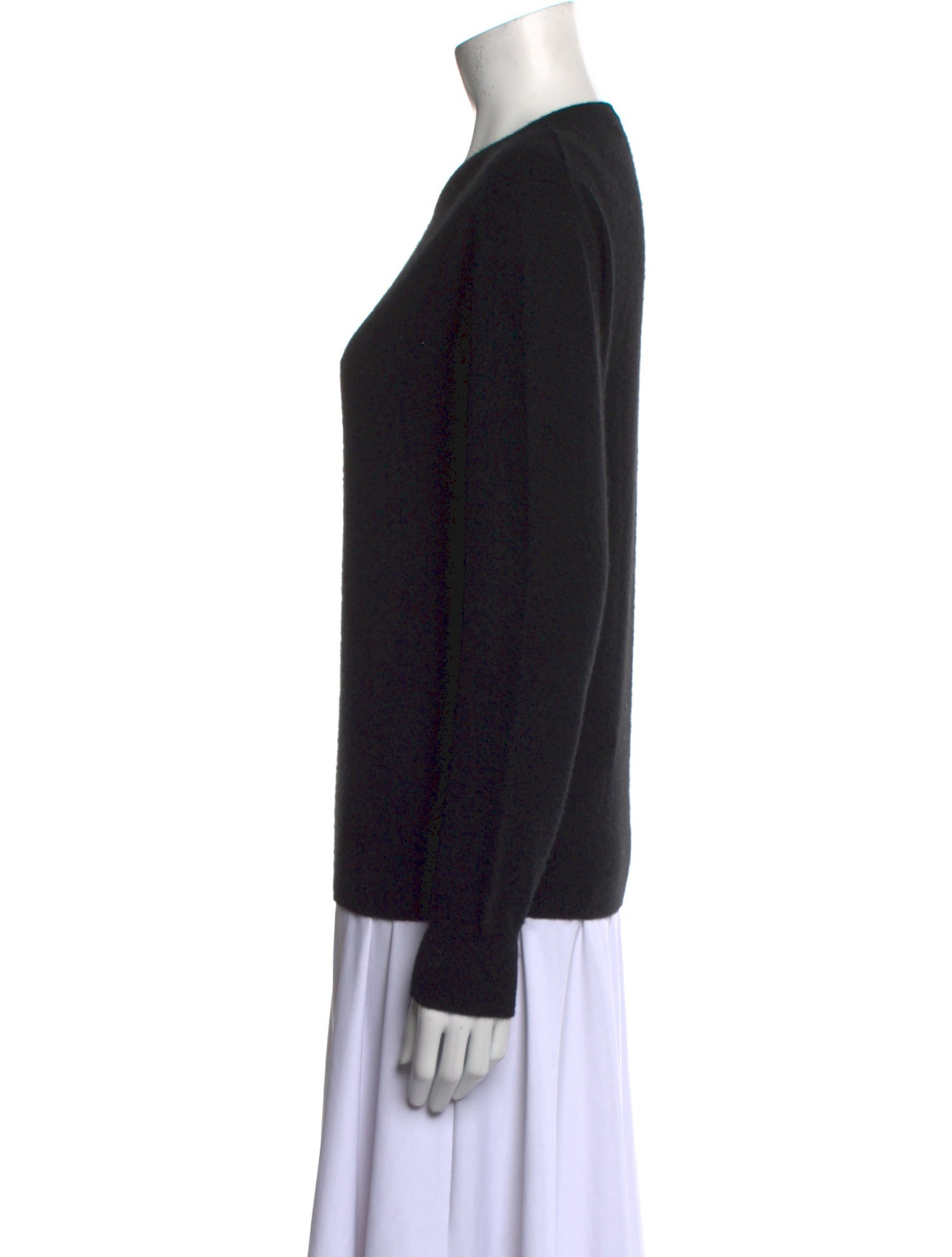 Lingua Franca Cashmere Graphic Print Sweater