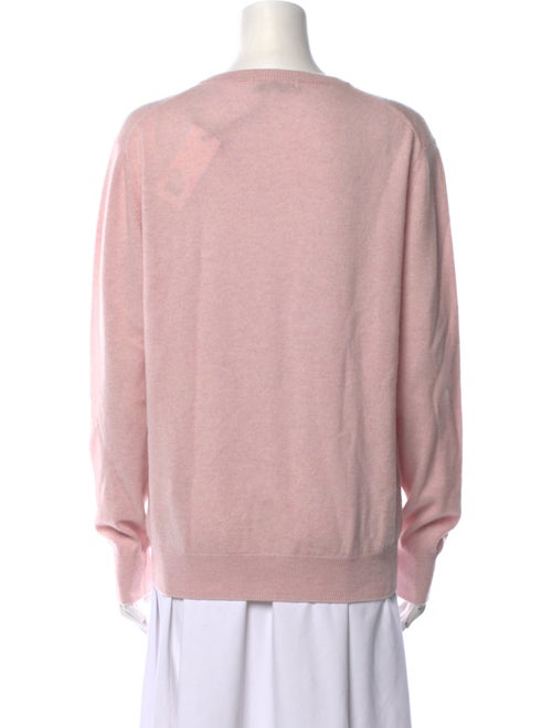 Lingua Franca Cashmere Graphic Print Sweater