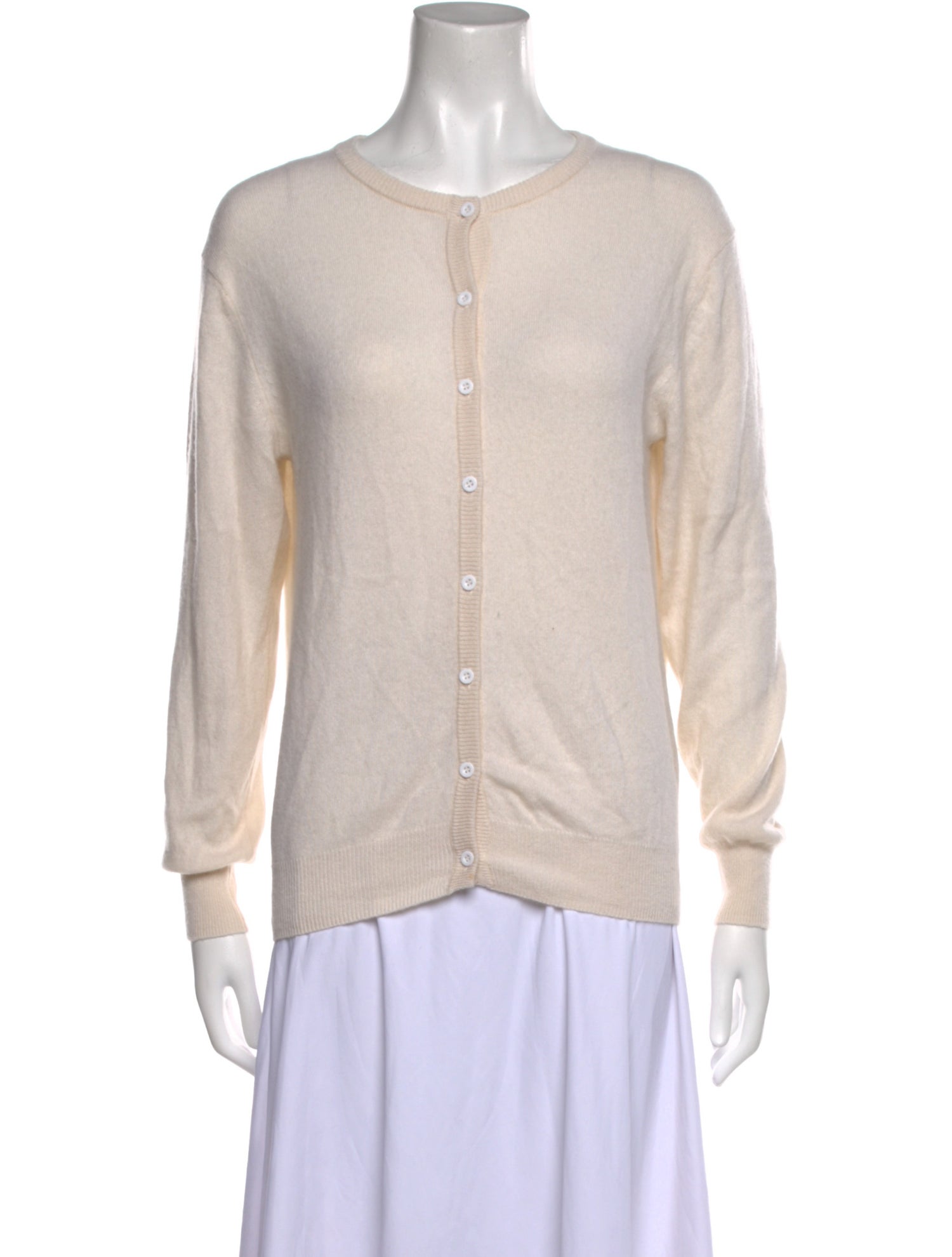 Lingua Franca Cashmere Crew Neck Sweater