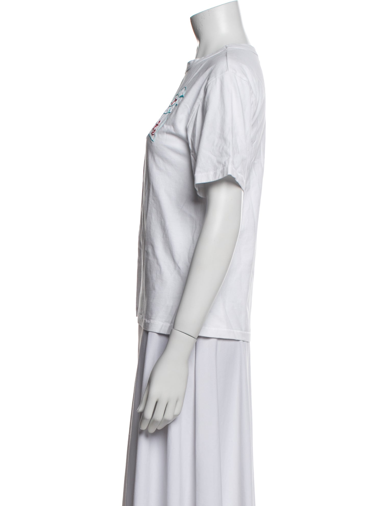 Lingua Franca Graphic Print Crew Neck T-Shirt