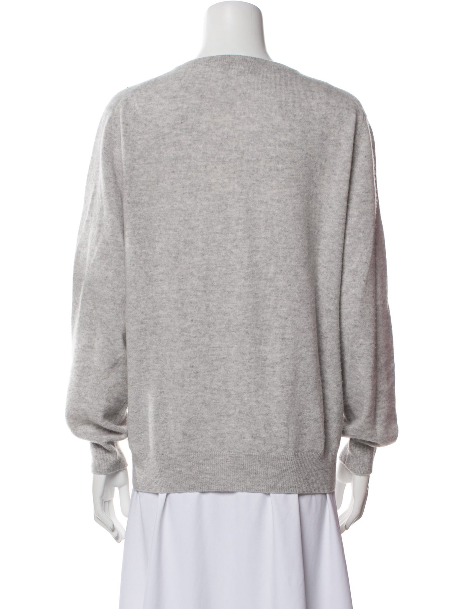 Lingua Franca Cashmere Graphic Print Sweater