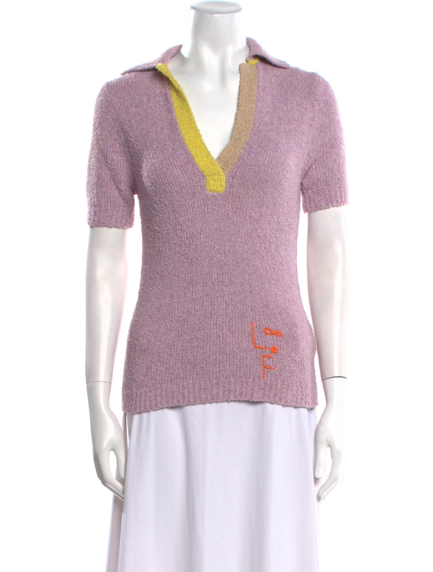 Lingua Franca V-Neck Sweater