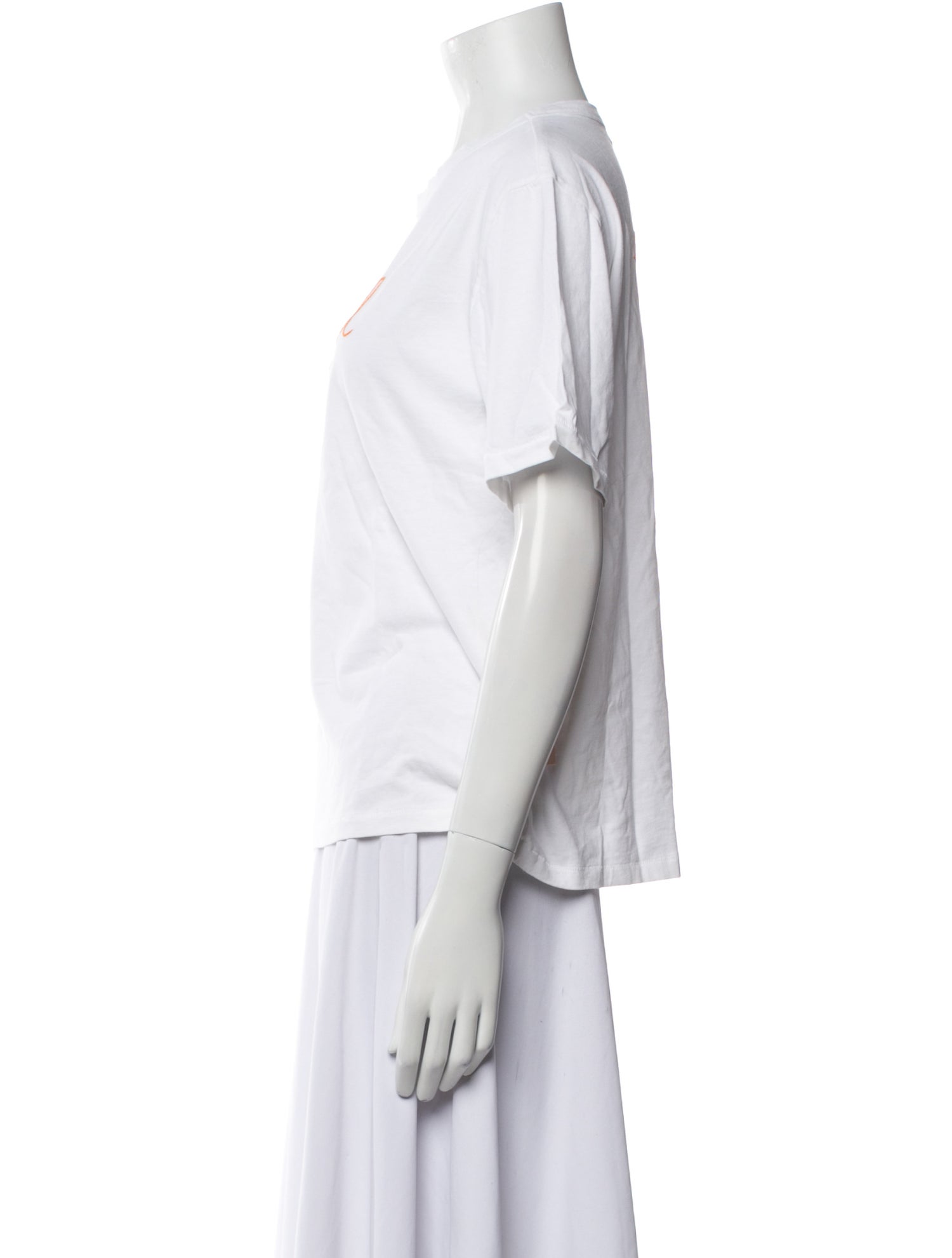 Lingua Franca Graphic Print Crew Neck T-Shirt w/ Tags