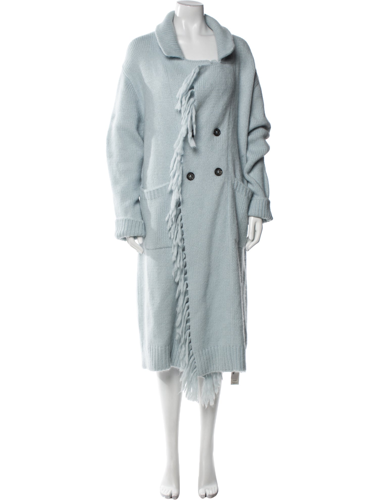 Lingua Franca Alpaca Faux Fur Coat