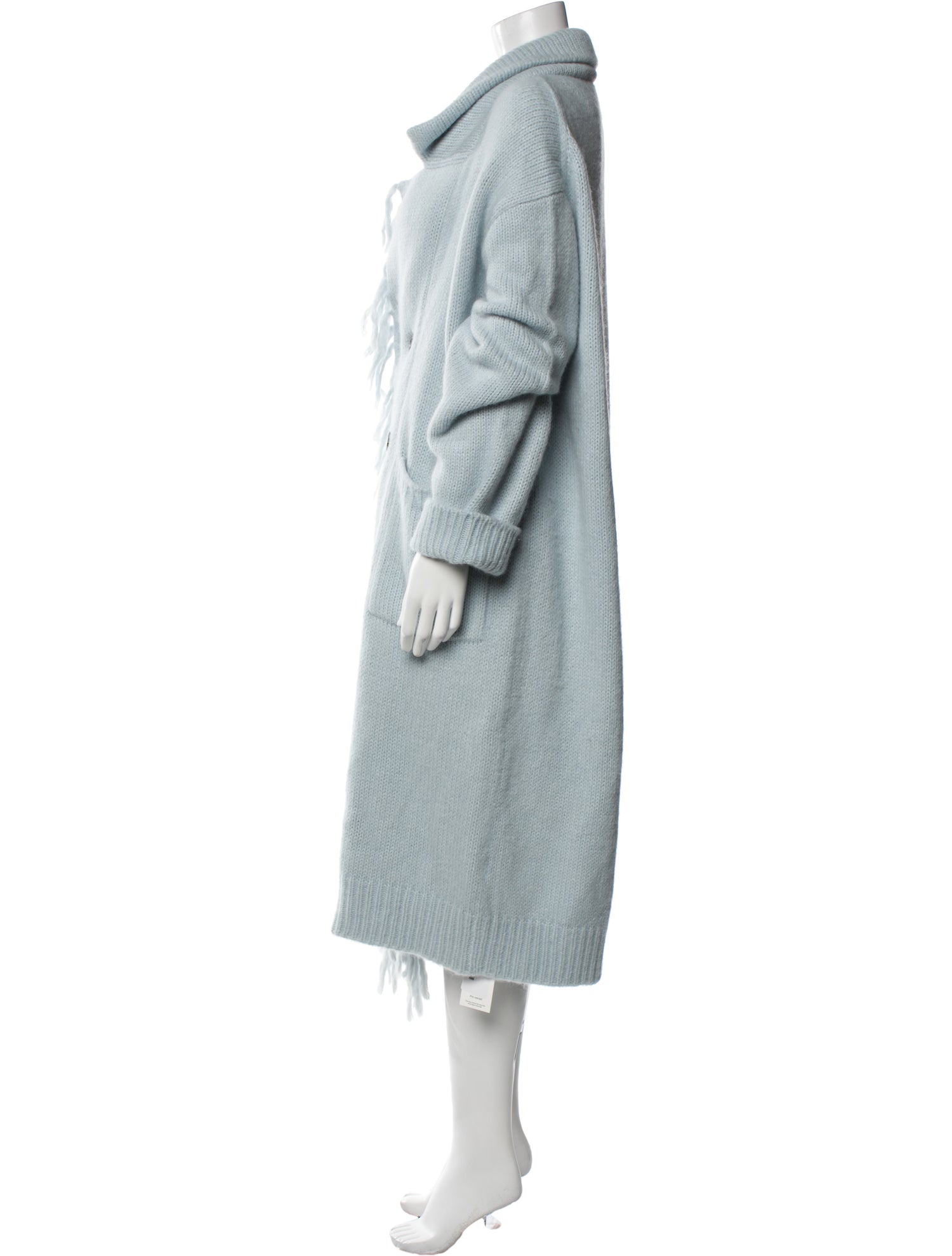 Lingua Franca Alpaca Faux Fur Coat