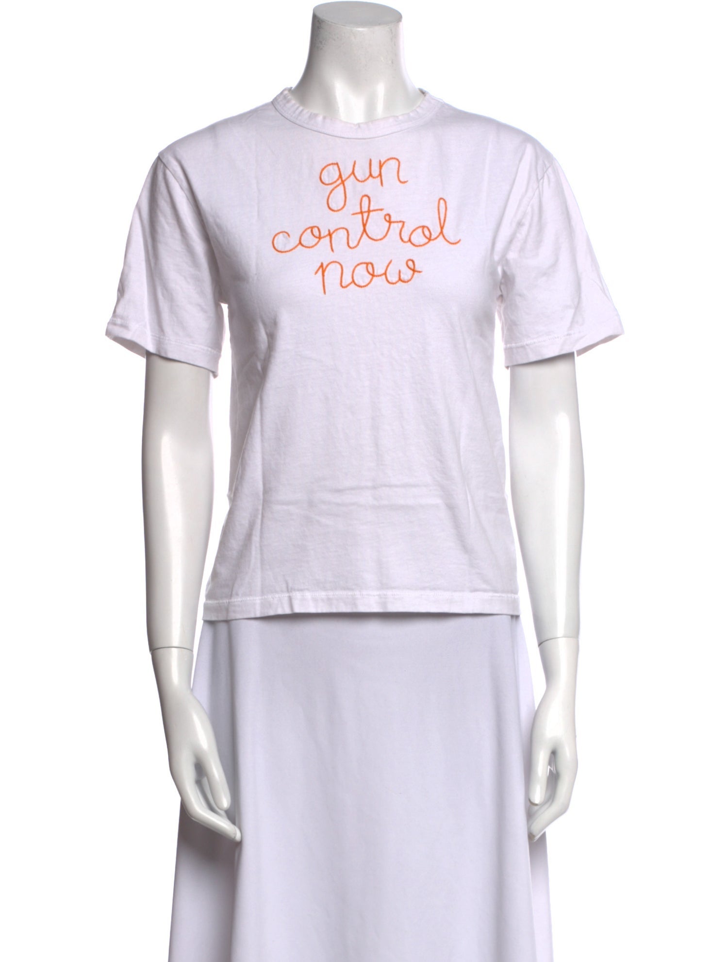 Lingua Franca Graphic Print Crew Neck T-Shirt