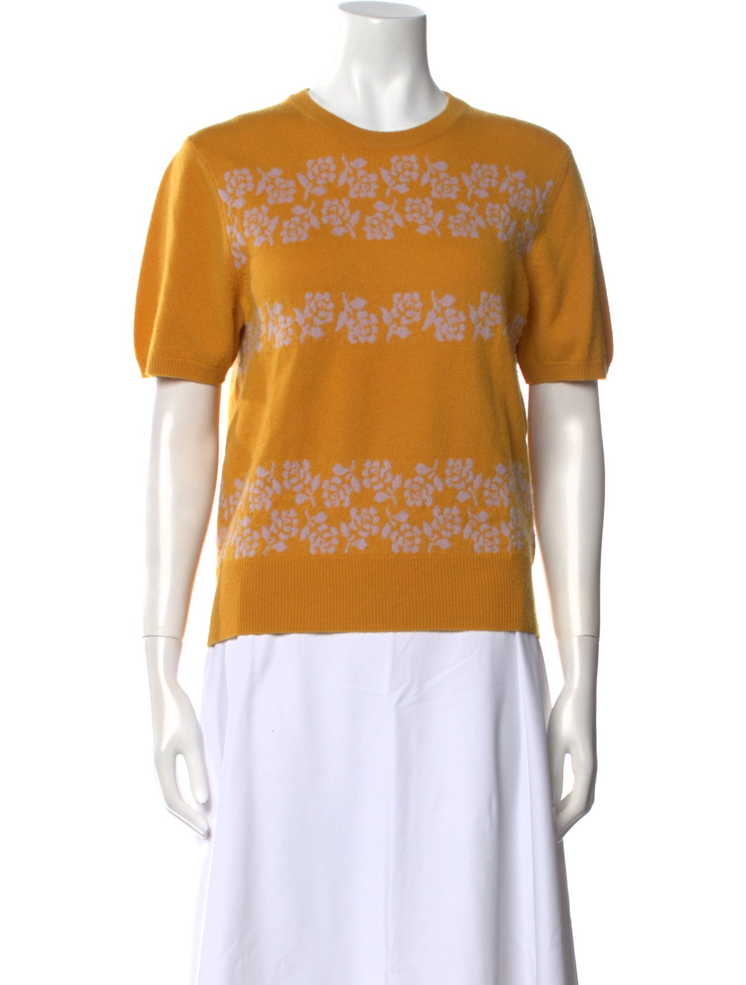 Lingua Franca Wool Striped Sweater