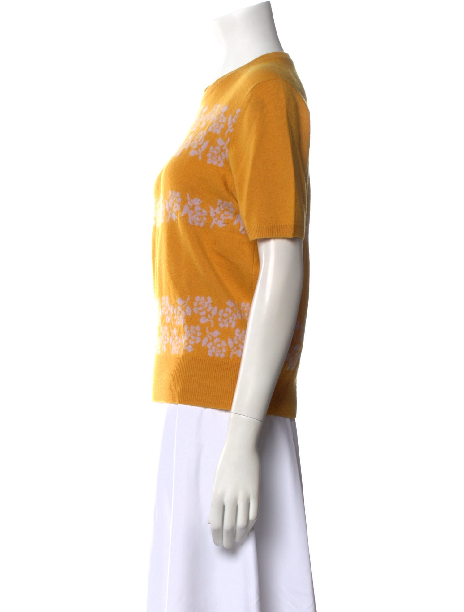 Lingua Franca Wool Striped Sweater