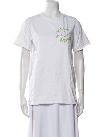 Lingua Franca Crew Neck Short Sleeve T-Shirt