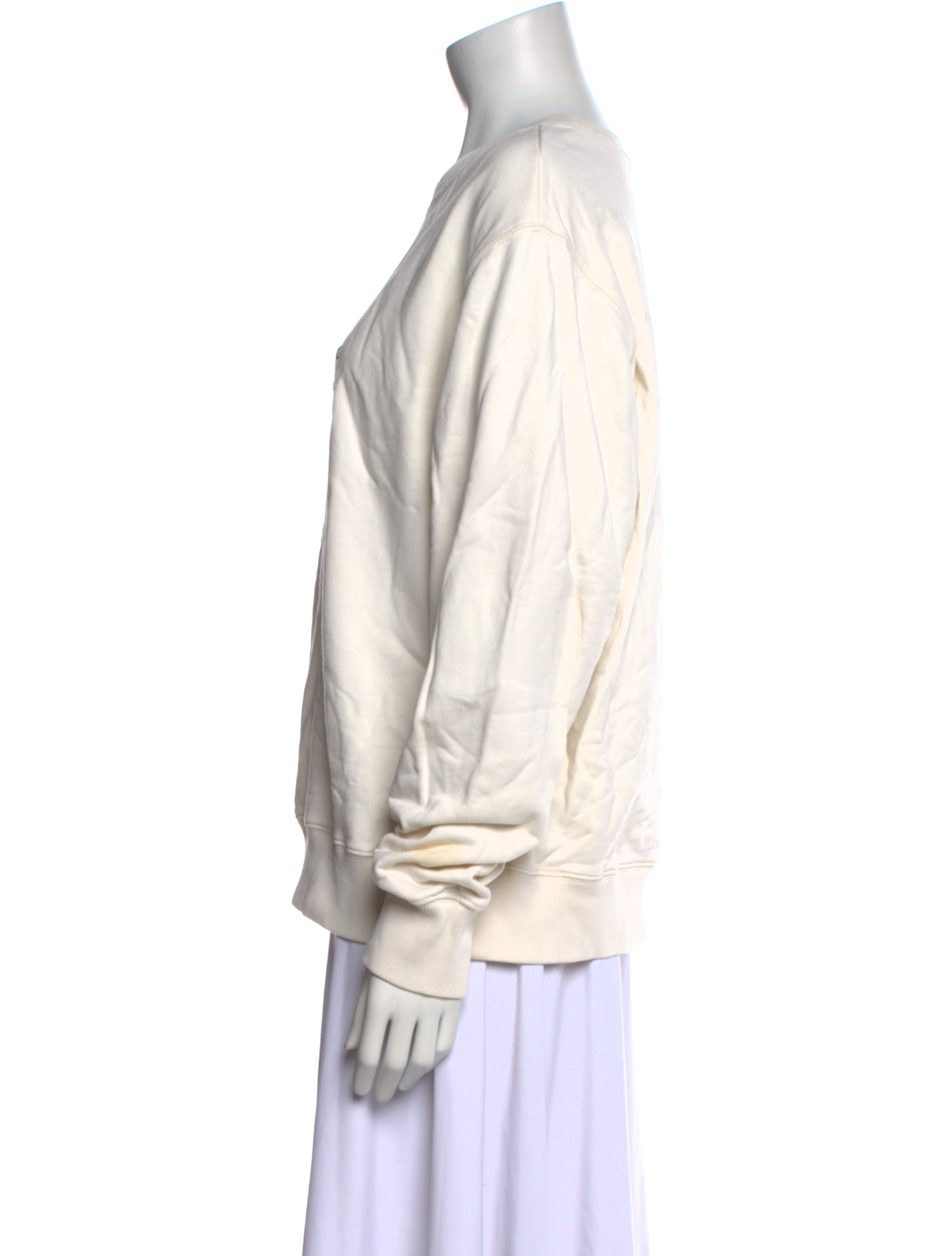 Lingua Franca Crew Neck Long Sleeve Sweatshirt