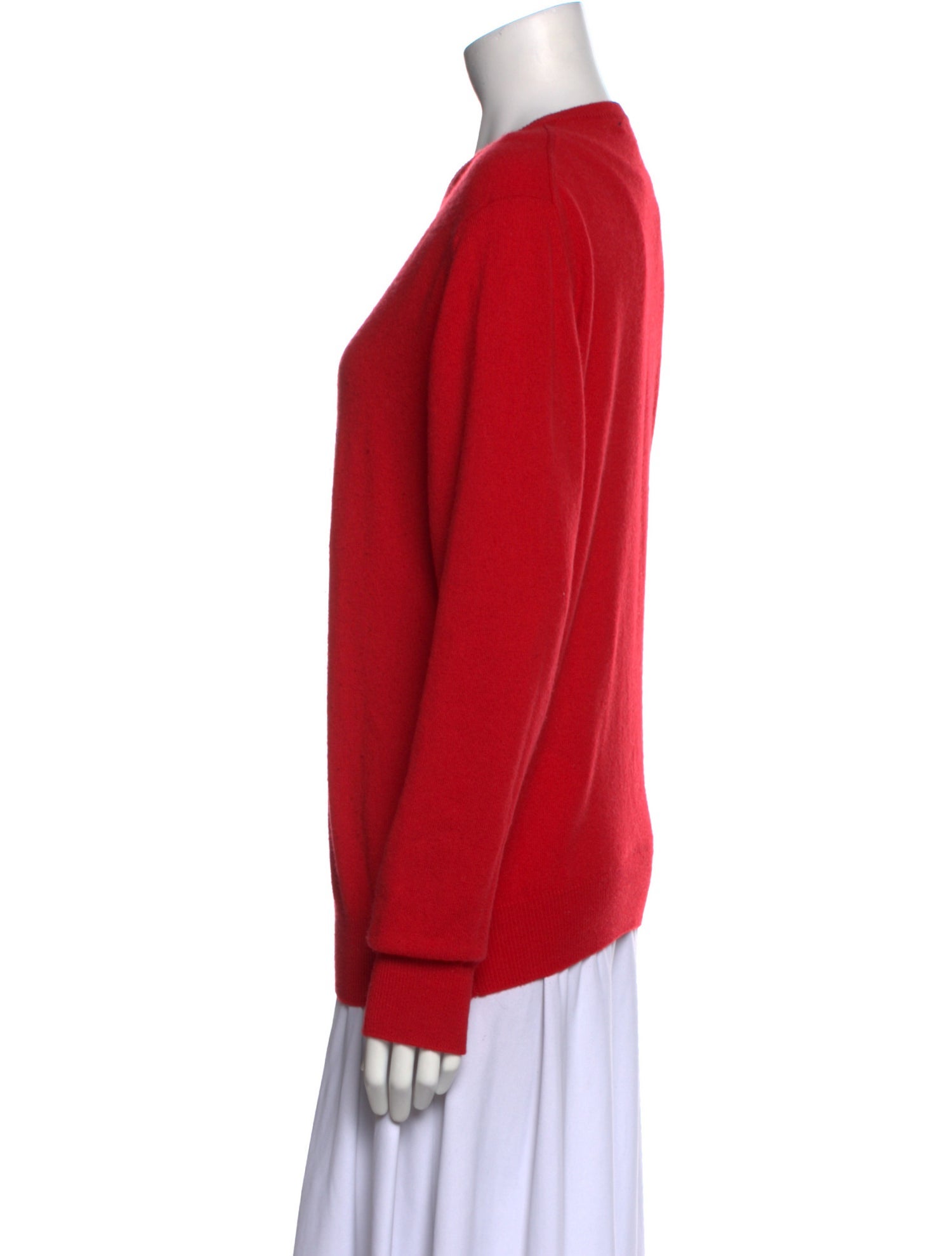 Lingua Franca Cashmere Graphic Print Sweatshirt