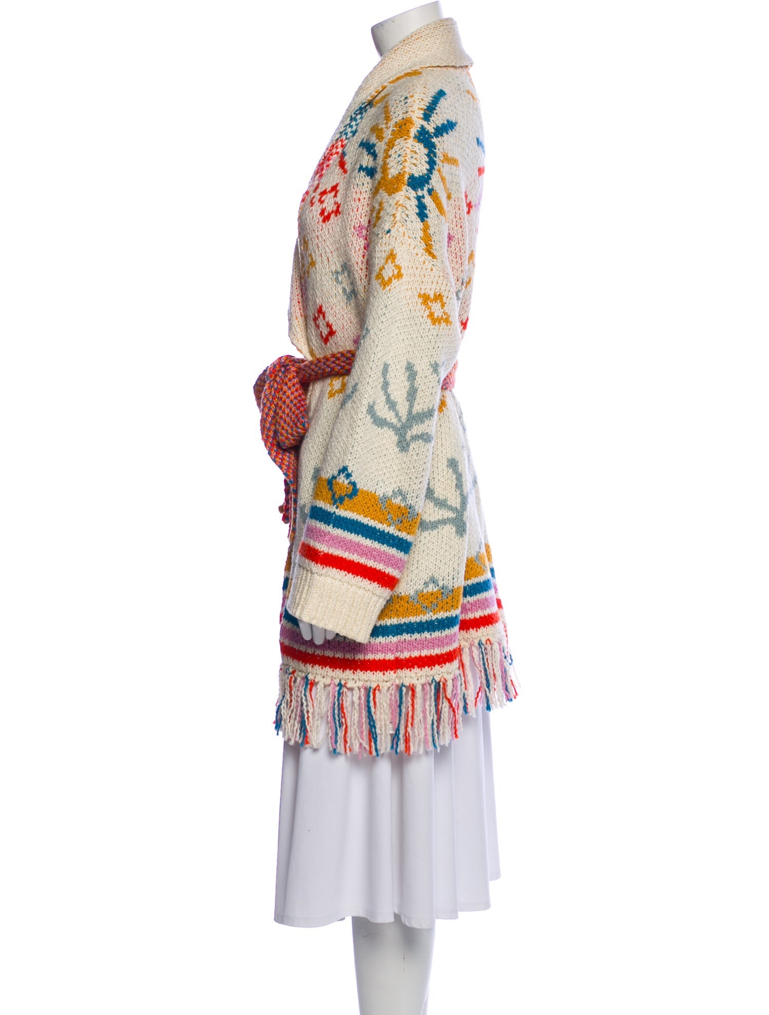 Lingua Franca Printed Coat