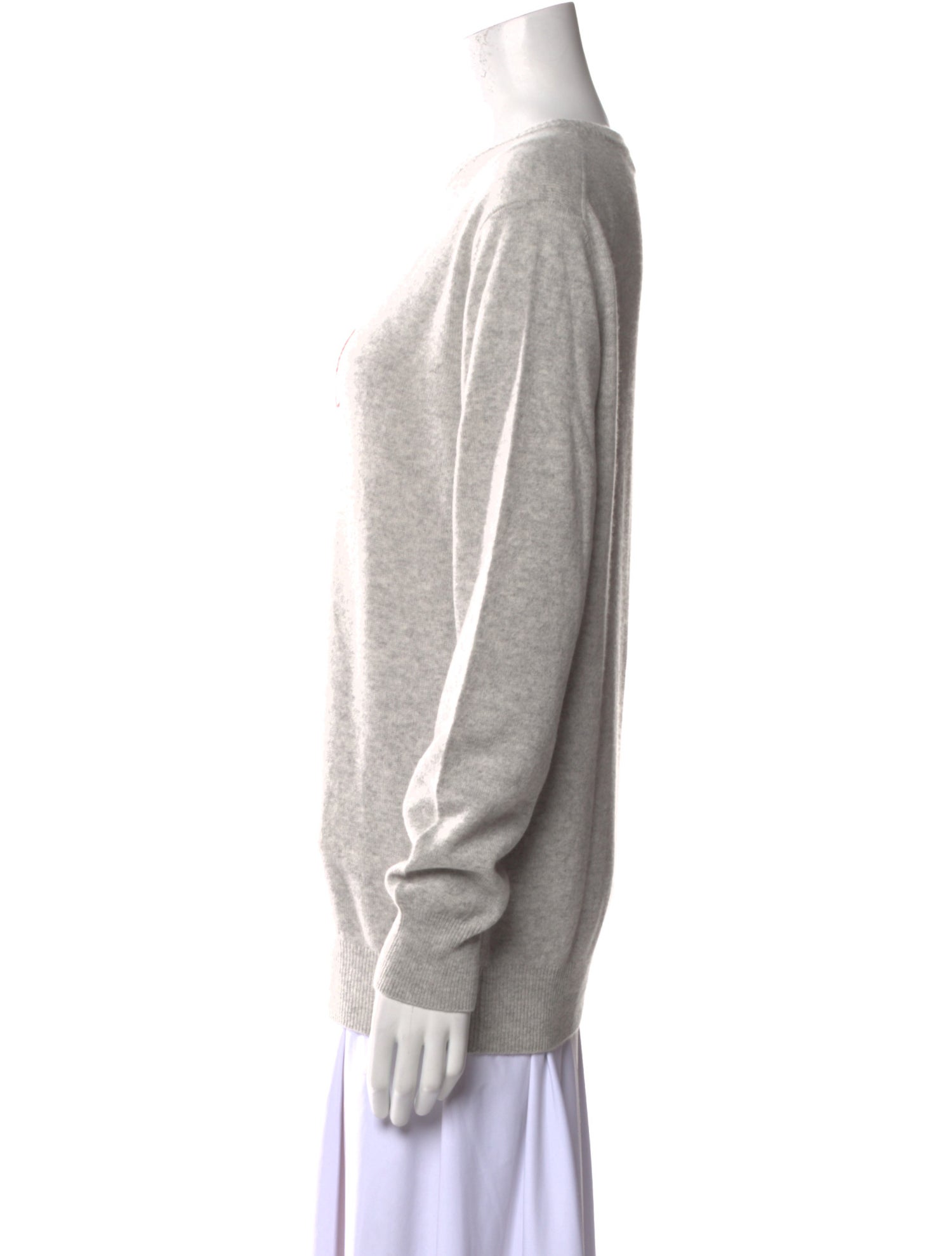 Lingua Franca Cashmere Graphic Print Sweater w/ Tags