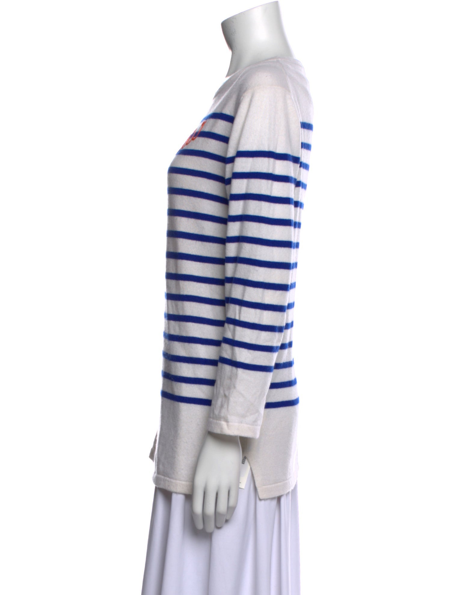 Lingua Franca Cashmere Striped Sweater