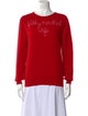 Lingua Franca Cashmere Crew Neck Sweater