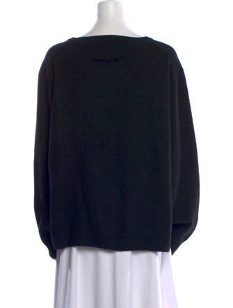 Lingua Franca Cashmere Scoop Neck Sweater
