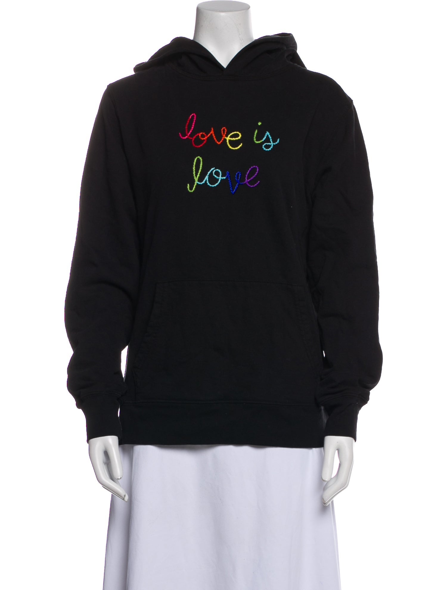 Lingua Franca Graphic Print Crew Neck Sweatshirt