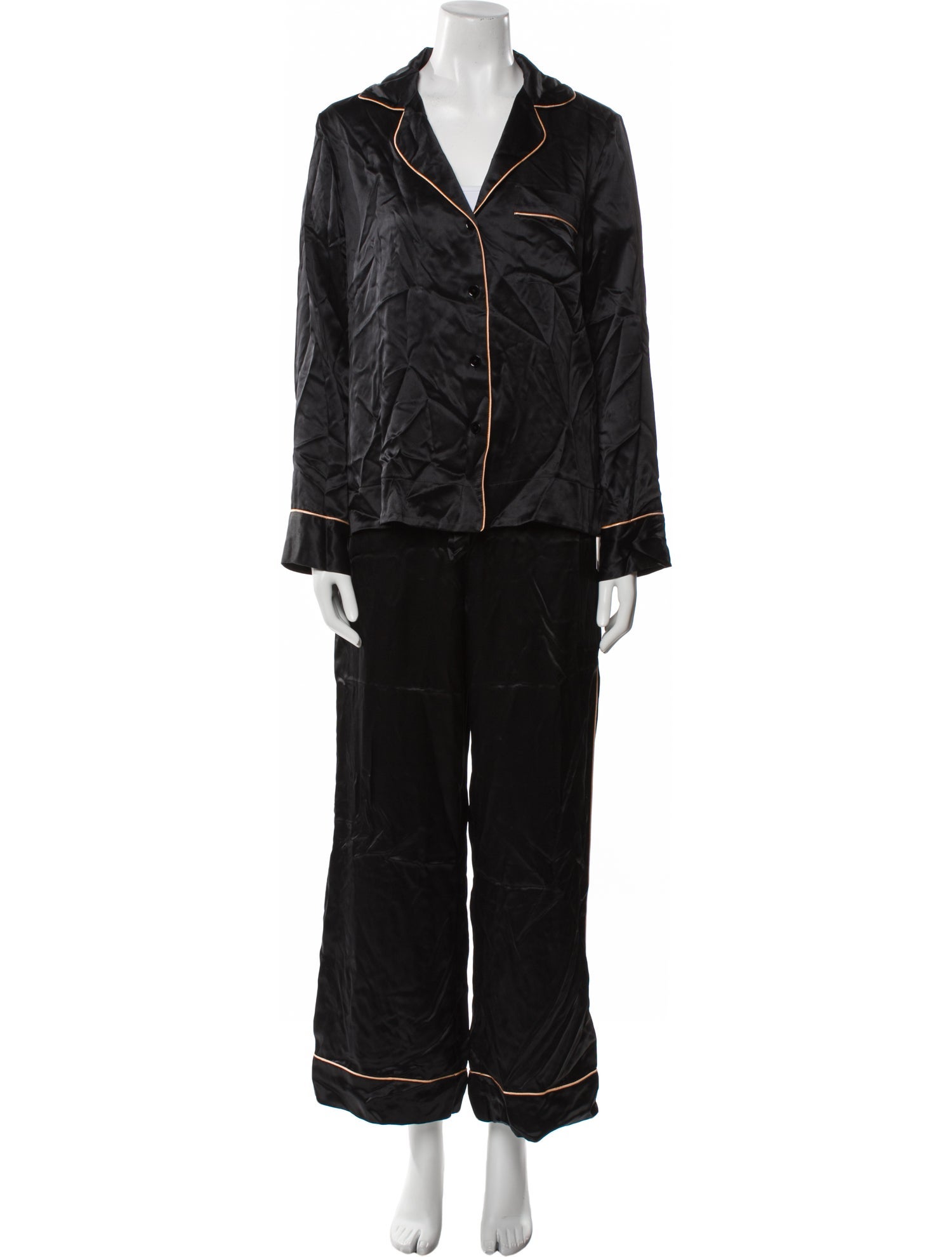 Lingua Franca Silk Pant Set