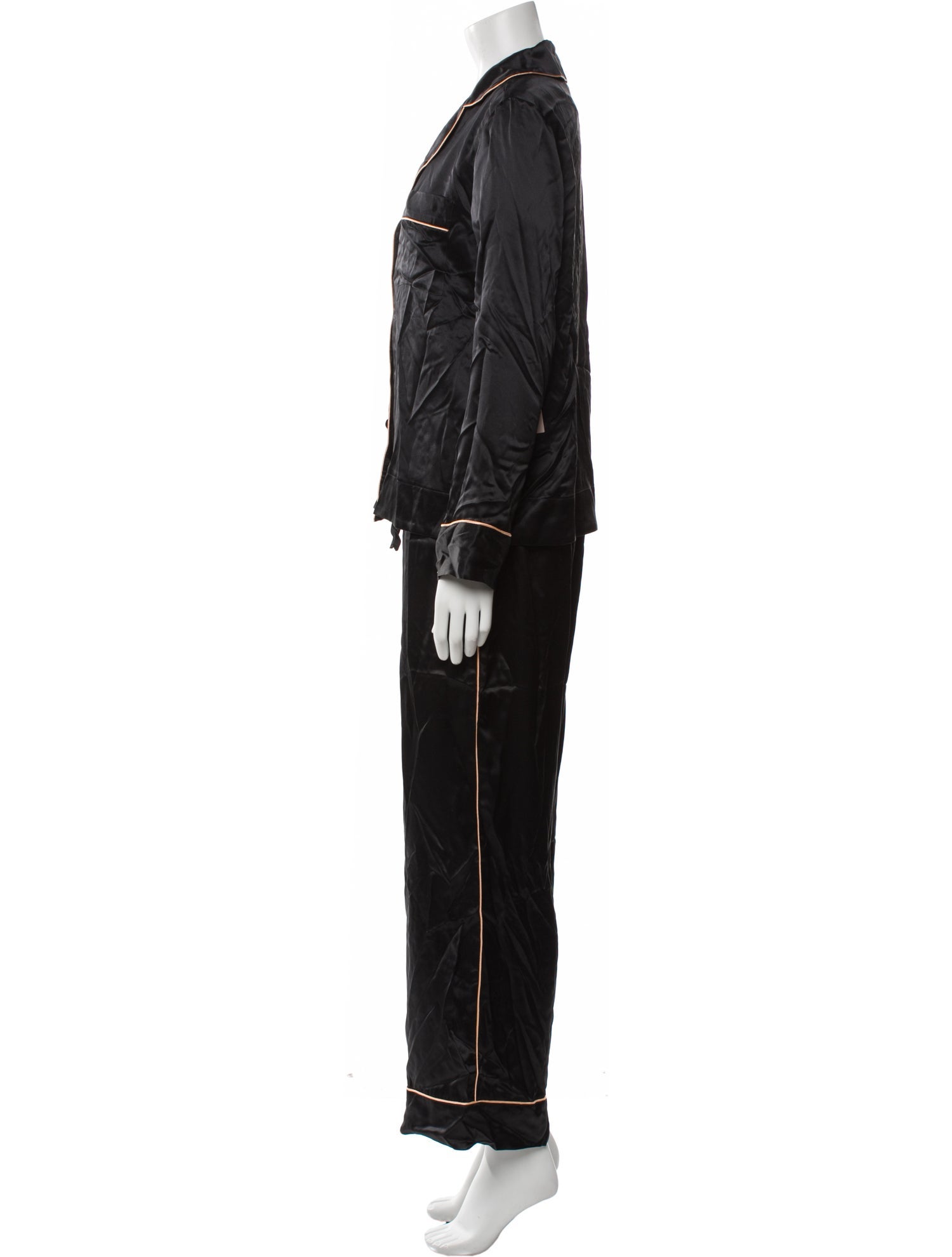 Lingua Franca Silk Pant Set