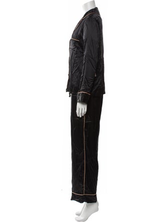 Lingua Franca Silk Pant Set