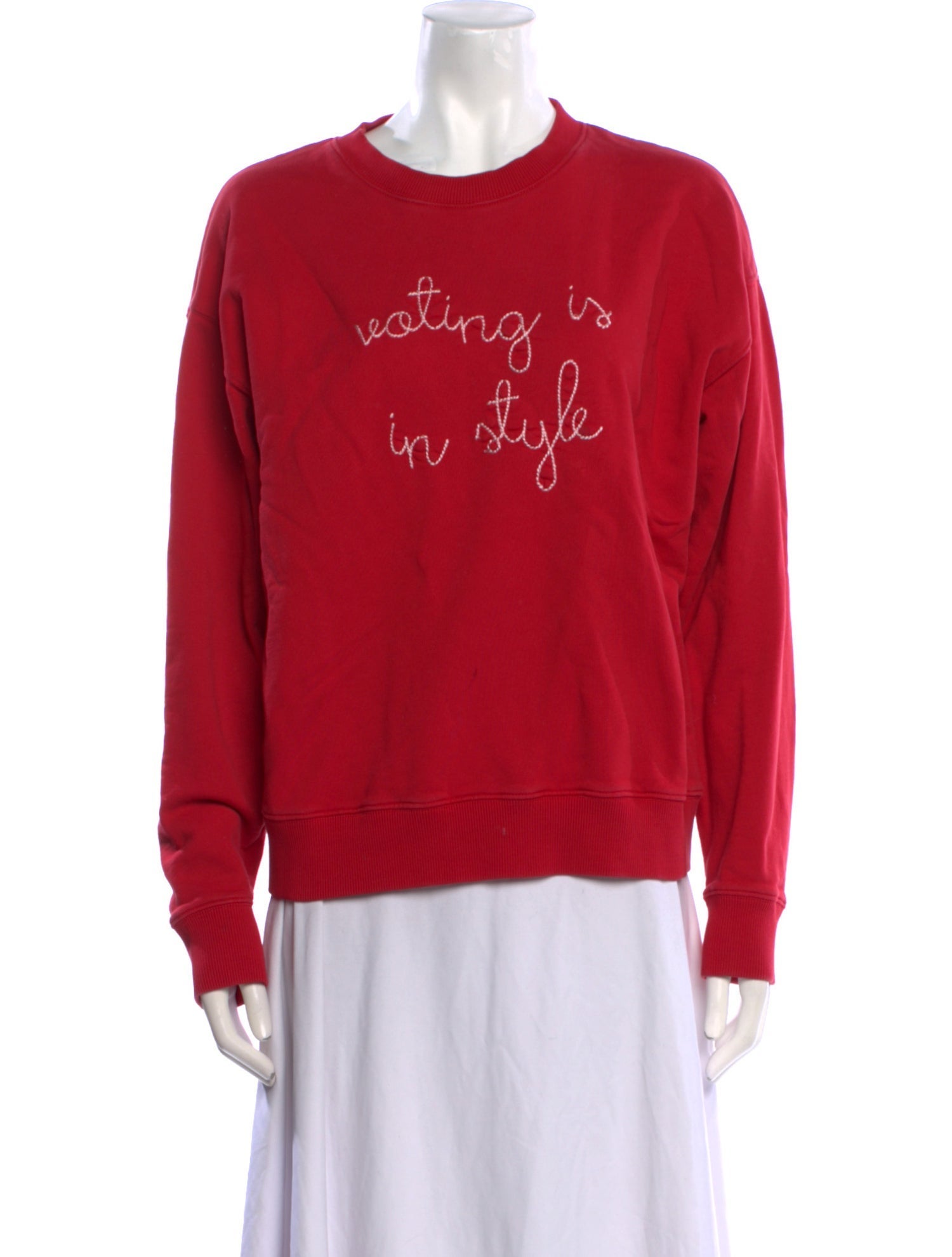 Lingua Franca Cashmere Graphic Print Sweater