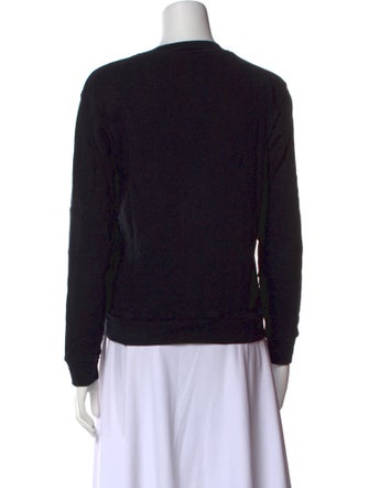 Lingua Franca Graphic Print Crew Neck Sweatshirt